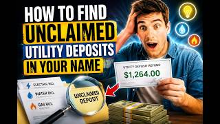 How to find unclaimed utility deposits in your name