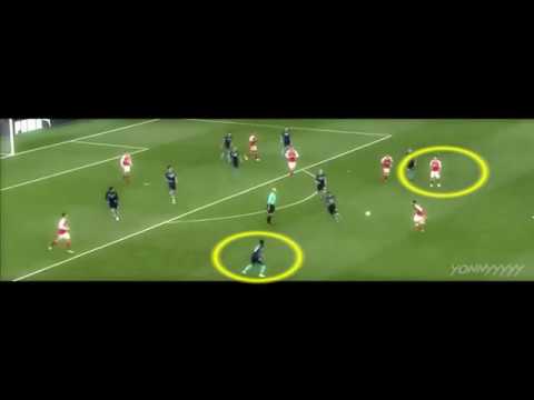Hector Bellerin vs Adama Traore running battle