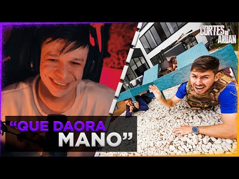 ARUAN REAGE A ESCONDE ESCONDE NIVEL HARD COM AIRSOFT EM CASA VALENDO 2.000 REAIS (RENATO GARCIA)