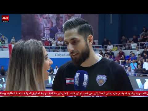 Miguel Martinez - Pre Game Interview - The Finals Game 1 - Beirut v Riyadi