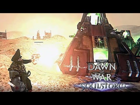 Unification Mod | Steel Legion & Aeldari vs Necrons! - Survival / WH 40K: Dawn of War: Soulstorm