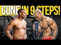 9 Steps to Lose Belly Fat, Love Handles, & Chest Fat FAST!