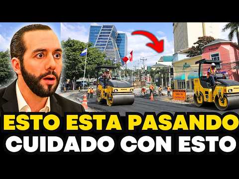 ESTO ESTA PASANDO EN LA CAPITAL DE EL SALVADOR BUKELE NO LO ESPERABA