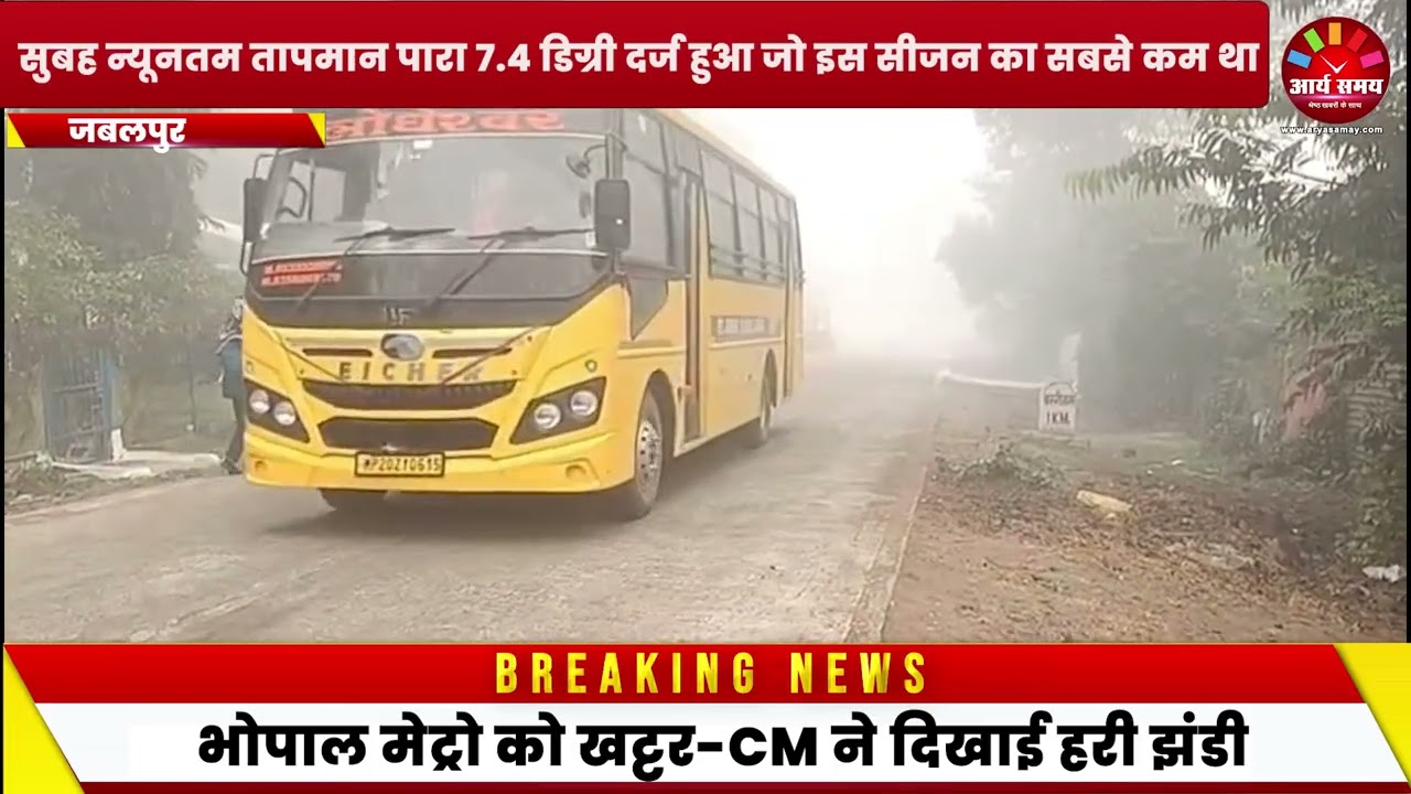 Jabalpur News: उत्तरी हवाओं ने बढ़ाई ठिठुरन, दिनभर चलती रही शीतलहर, पारा 7 डिग्री पर