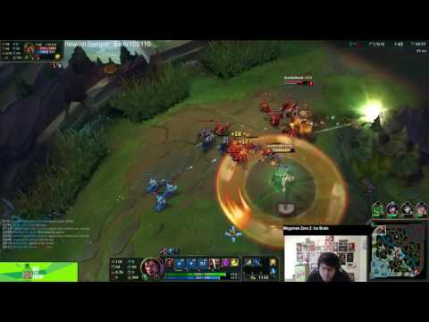 League Of Legends S7 — Dyrus as Darius vs Nautilus Top  Ranked Gameplay