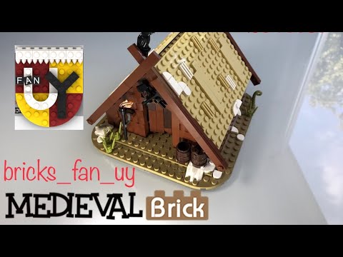 Medieval Brick - Viking‘s House - MOC-93063 from bricks_fan_uy - Complete Review!
