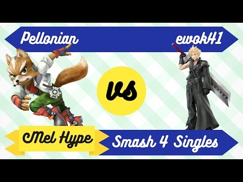 Mel Hype 2.6 - Smash 4 Singles - Pellonian (Fox, etc) vs ewok41 (Cloud, etc) - Grand Finals