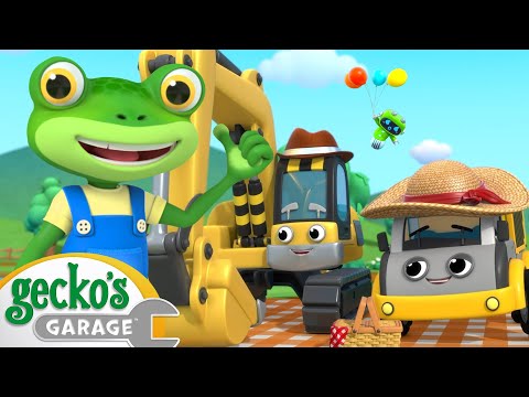 Old McGecko! | Sing Along at Gecko's Garage | Trucks For Children | Cartoons For Kids