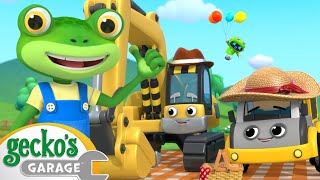 Old McGecko! | Sing Along at Gecko's Garage | Trucks For Children | Cartoons For Kids