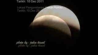 preview picture of video 'Gerhana Bulan rakam di Pekan Ranau'