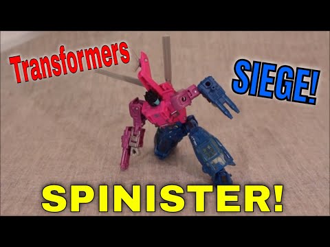 Transformers Siege Spinister - GotBot True Review NUMBER 642