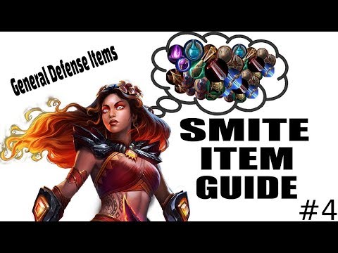 Explaining Smite's General Defense Items! | The Smite Item Guide Part 4