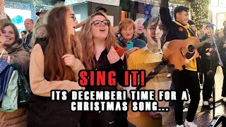 SINGING JINGLE BELLS in the style of JOHNNY CASH!