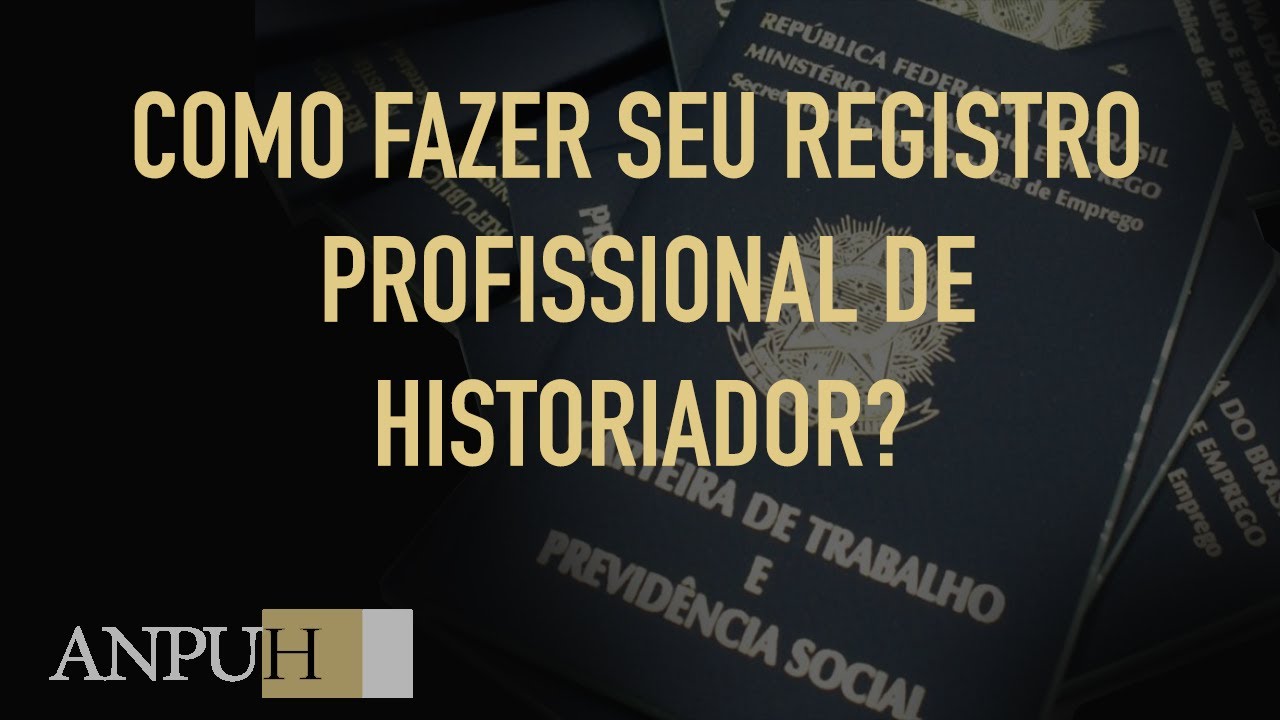 Como fazer seu registro profissional de historiador? #façaseuregistro #diadohistoriadordiadeluta