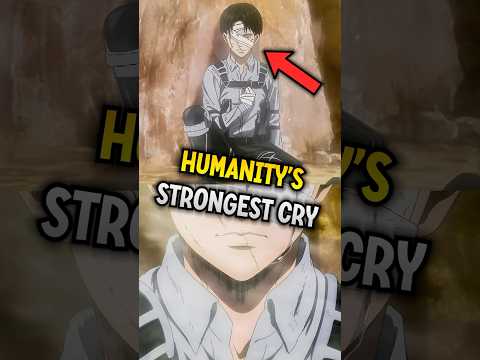 Levi's Choice: Leaving the Battlefield Behind 💔 #aot