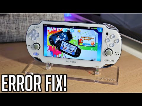 PS Vita Hacks: Corrupted Custom Themes Solved - Fix Errors August 2020 - (C2-12828-1)(C2-17126-7)