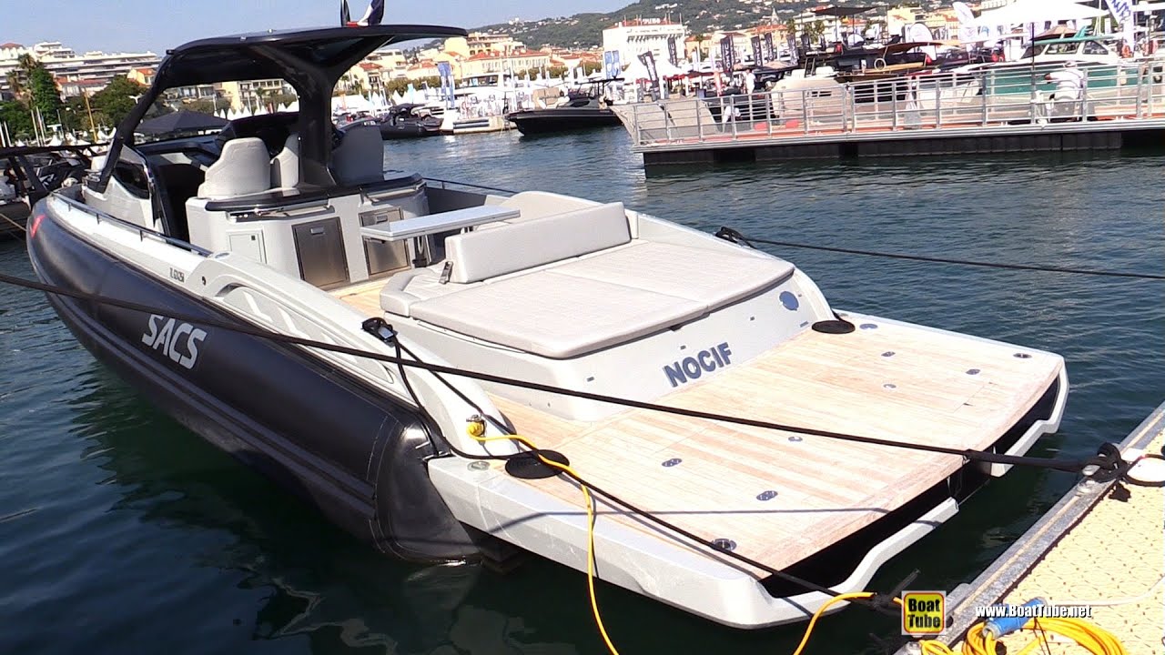 Sacs Rebel 40 Motor Boat - Walkaround Tour - 2021 Cannes Yachting Festival