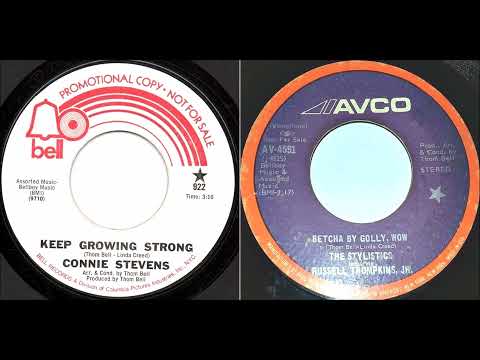 1st RECORDING OF - Betcha By Golly Wow as 'Keep Growing Strong' - Connie Stevens Stereo 1970 &