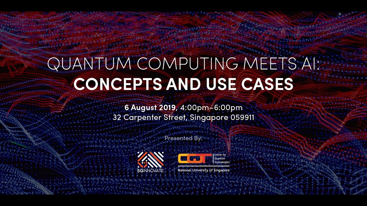 [YouTube Live] Quantum Computing Meets AI: Concepts and Use Cases