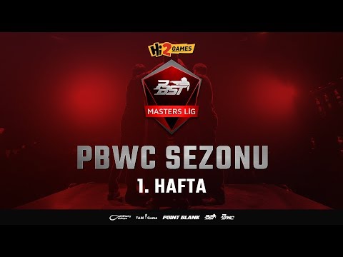 Hi2Games PBST 2018 PBWC Sezonu - Masters Lig 1. Hafta - Point Blank