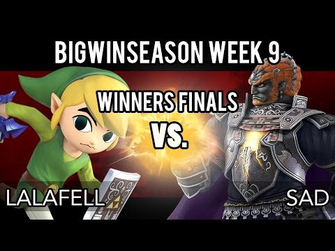 BigWinSeason Week 9 - Winners Finals - Lalafell (Toon Link, Mario) VS Sad (Ganondorf)