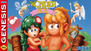Wonder Boy (1986) Arcade - Converted to Sega Genesis | Gameplay