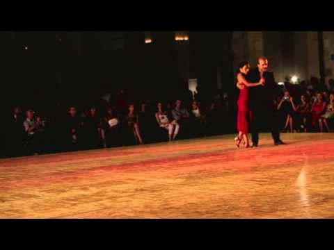  Luna Palacios  and  Angelo Grasso  are  dancing  at  Catania Tango Festival  in  2013
