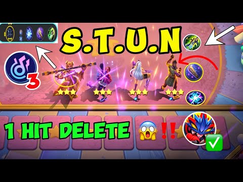 MAGIC CHESS BRUTAL SYNERGY OF 2024 EVER😱🔥 | S.T.U.N 1 SHOT K.O ‼️ | SUN X BROODY COMBO AUTO WIN✅💯
