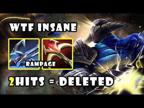 WTF Sven Play 2Hits Deleted with RAMAGE w/ Harpoon and Daedalus | Dota 2 Gameplay 7.40c