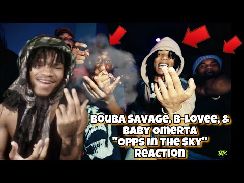 LONG LIVE SAMPLE DRILL! 🔥🫡 | Bouba Savage - Opps In the Sky (feat. B-Lovee & Baby Omerta) REACTION