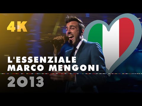 L'ESSENZIALE – MARCO MENGONI (Italy 2013 – Eurovision Song Contest 4K)