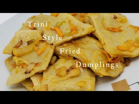Fried Dumplings Trini style || Caribbean food || Vegetarian meals