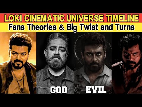 Loki Cinematic Universe (LCU) Timeline With Fans Theories | Vikram Vs LEO Vs Rolex Vs Dilli | LCU
