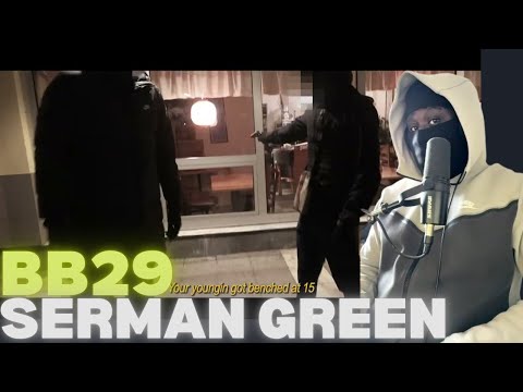 UK Rapper Reacts To Swedish Rap | BB29 - SERMAN GREEN (OFFICIELL MUSIKVIDEO) 🇸🇪 [REACTION]