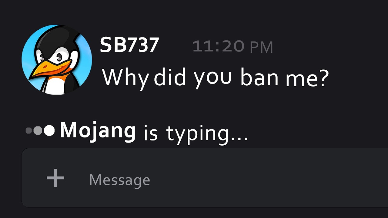I had to contact Mojang...