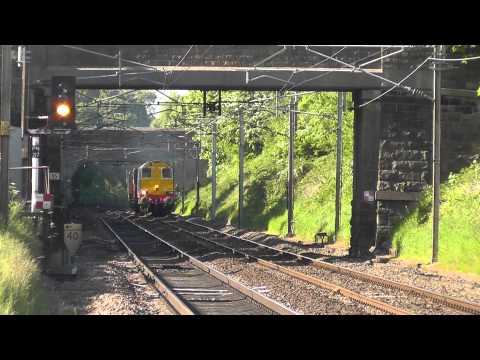 20305 Top'n'Tail 20309 6Z45 Sellafield - Crewe flasks 4th June 2013