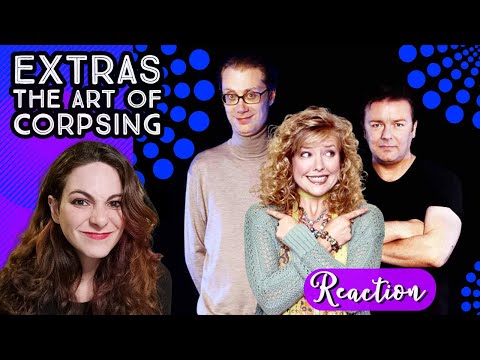 American Reacts - EXTRAS - The Art Of Corpsing  - RICKY GERVAIS