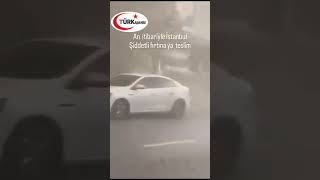 ❌️ SON DAKİKA ❌️ İstanbul’da Şiddetli Fırtına: Ağaçlar Devrildi, Çatıl