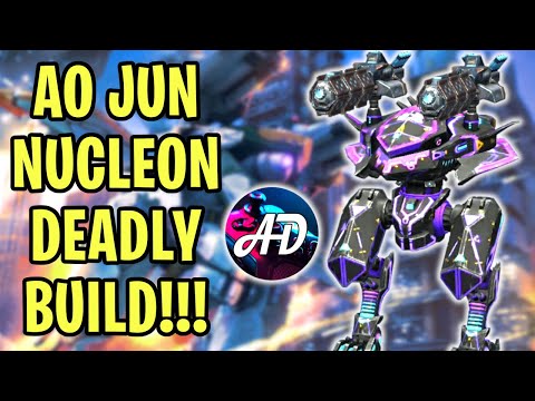 NEW NUCLEON Weapon on The AO JUN Very Deadly - Mk2 Max Gameplay WR | War Robots 6.0