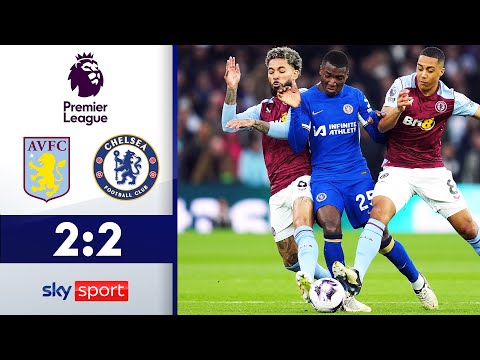 VAR-Drama in der Schlussphase! | Aston Villa - FC Chelsea | Highlights - Premier League 2023/24