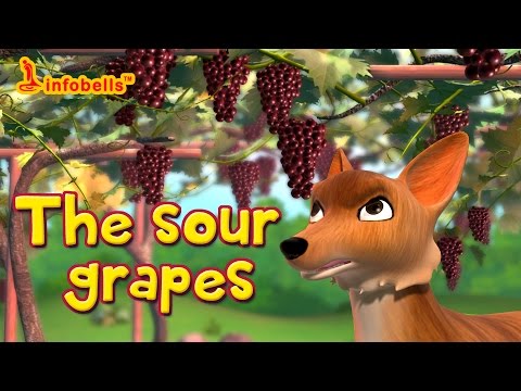 The Sour Grapes | Story Time for Kids | Infobells
