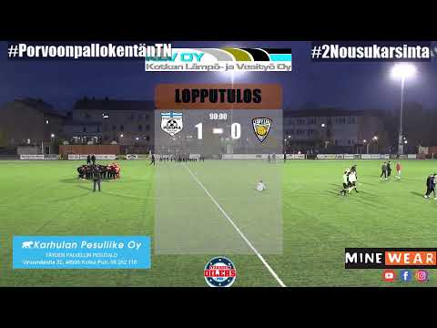31.10.2020 | FC Futura - KäPa | 2 Karsinta | Porvoon Pallokentän TN
