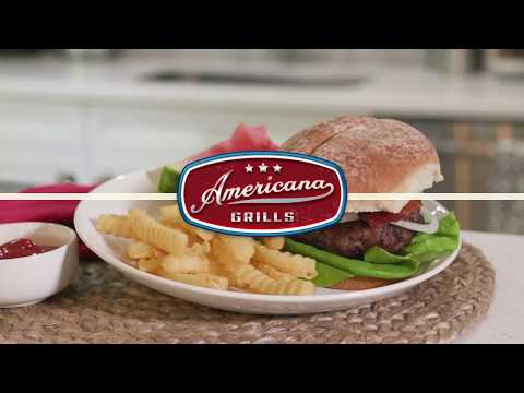Applewood Smoked Bacon Burger - Americana Electric Grill Video