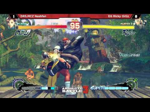 AB3 - SF4 - DRS.MCZ Nashfan vs EG Ricky Ortiz