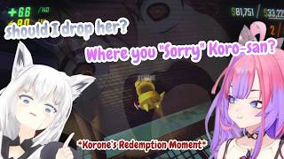 Since Korone Kept Teasing Vivi, Fubuki Helped Vivi Tease Her back Until Korone Panicked in R.E.P.O.