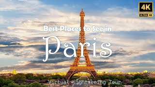 15 Best Paris Spots! Drone Views - Paris Tour 4k Video