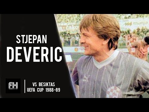 Stjepan Deveric ● Skills ● Dinamo Zagreb 2-0 Besiktas ● UEFA Cup 1988-89