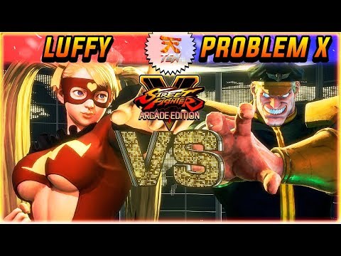 SFV/SF5 AE ✪ LUFFY VS PROBLEM X | RANKED MATCH ✪ STREET FIGHTER V/5 ARCADE EDITION