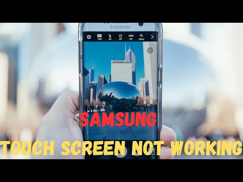 How to Fix Samsung Phone Touch Screen Not Working | Display Not Responding to Touch, Tap or Swipe