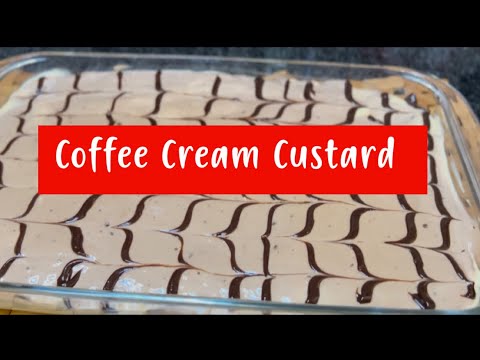 Coffee Cream Custard Recipe By Nosheen’s Kitchen | Chocolate Delight Recipe | Three Layered Custard